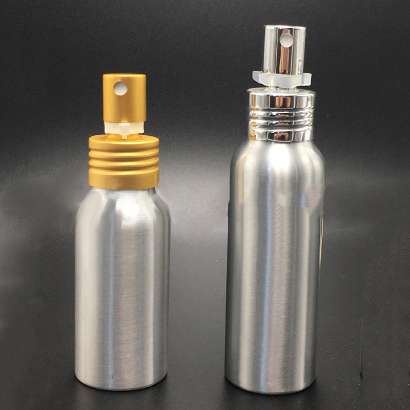 Aluminum Bottle with Aluminum Sprayer (NAL08C)