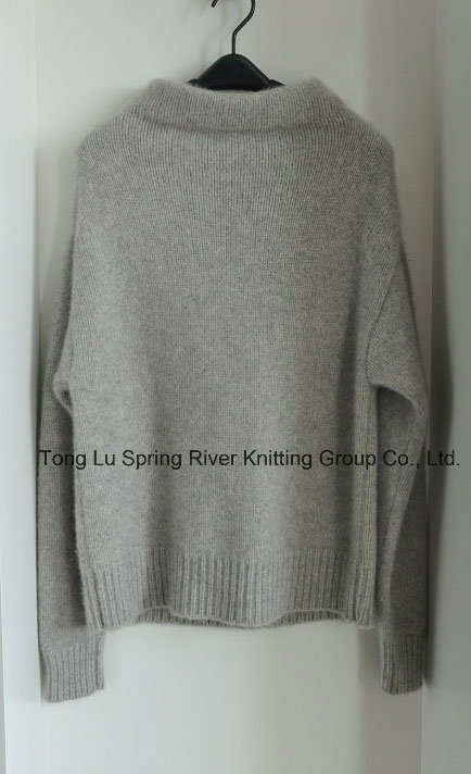 100%Cashmere Wholesale Knitted Pullover for Women