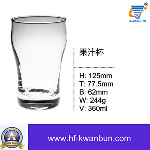 Compare Glass Water Cups High Quality Glassware Kb-Hn093