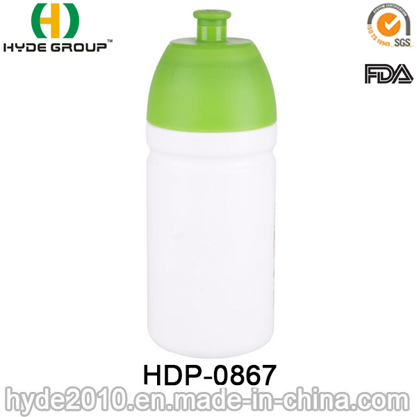 Best Selling BPA Free Plastic Running Water Bottle, PE Plastic Sport Water Bottle (HDP-0867)