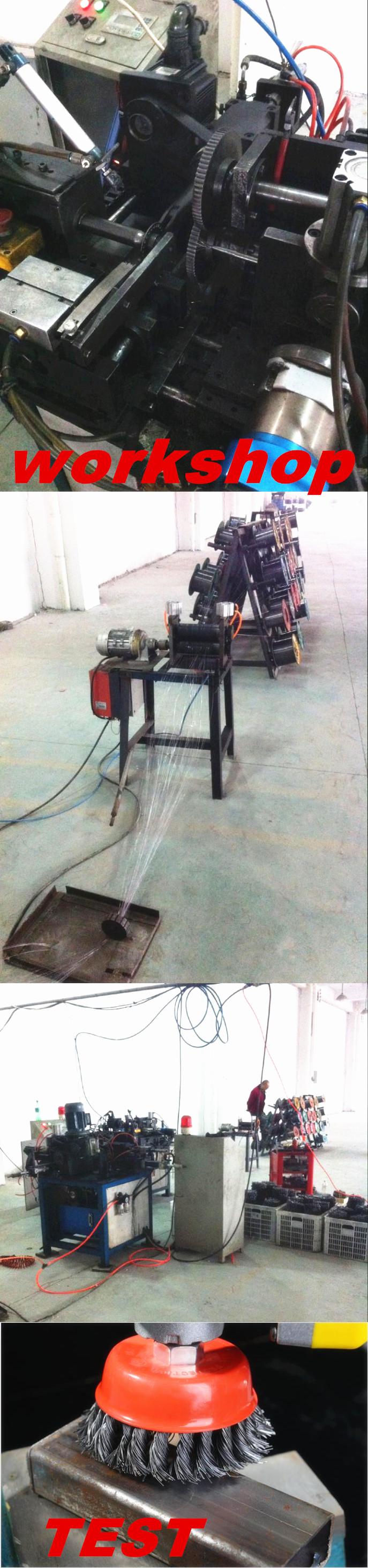 Cup Brush / Steel Wire Brush Application of Light Rusting