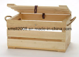 Small Crate with Lip and Rope Handle