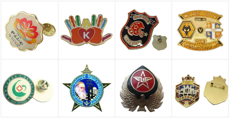 Customized Enamel Metal Badge Lapel Pin