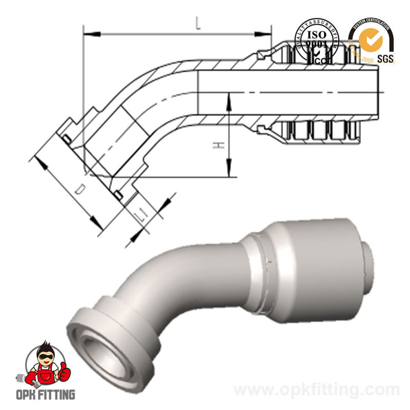 Hydraulic Union Hose Fitting/Integrated Hose Fitting (87641y)