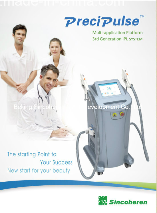 FDA Professional IPL Shr Skin Rejuvenation and Hair Removal