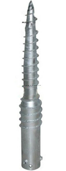 HDG Solar Mounting Ground Anchor, Ground Screw