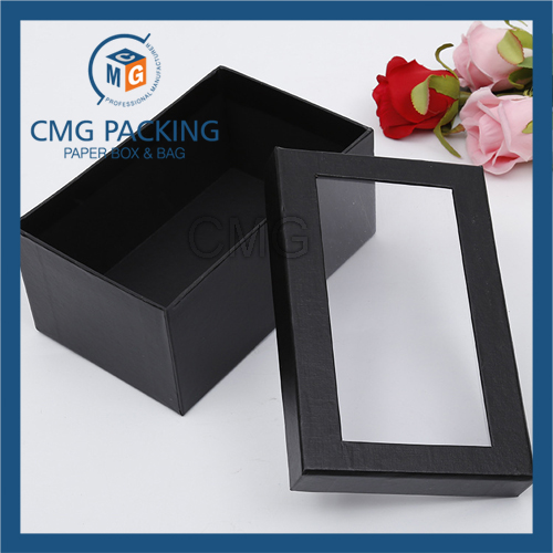 Keychain Paper Box with Clear PVC Window (CMG-AUG-017)