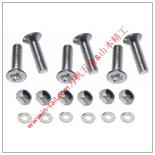 Socket Head Cap Nuts Bolts Screws Zinc Plated