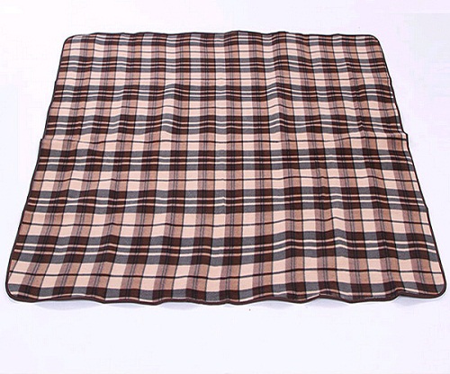 Suede Black Filmsubstrate Outdoor Picnic Mat