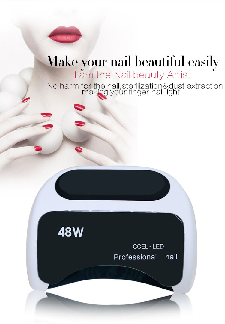 Nail Polish UV Light Dryer 48W Gel Nail Beauty Care