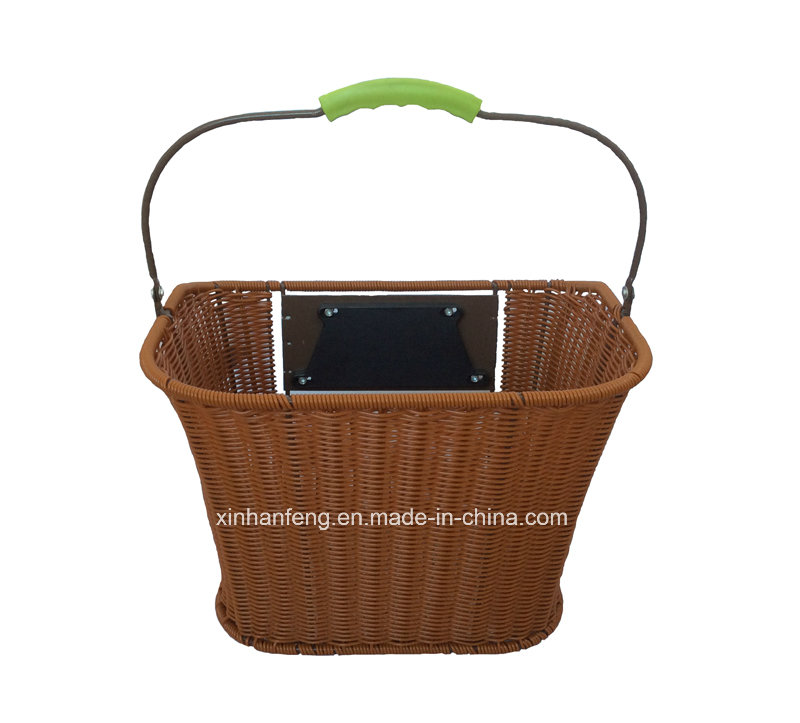 High Quality Hot Sale Rattan Bicycle Basket for Bike (HBG-145)