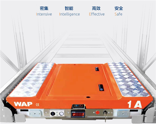 Semi-Automatic Pallet Shuttle with Remote Control