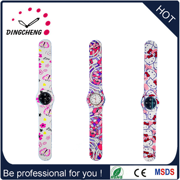 2015 Lovely Fashion Charm Slap Wrist Watch for Ladies (DC-921)