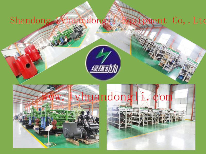 50kw Continuous Work Biomass Gasification Power Plant