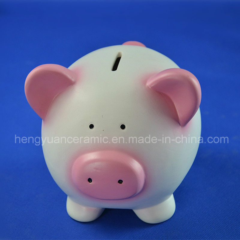Lovely Pink Pig Money Coin Bank for Children Money Collection