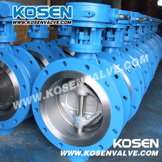 Metal Seated Butterfly Valves (D343)