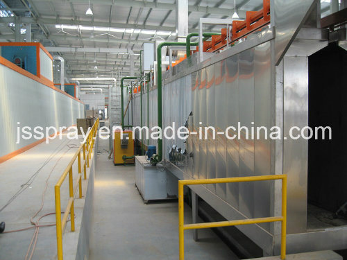 Automatic Spray System Powder Coating Line