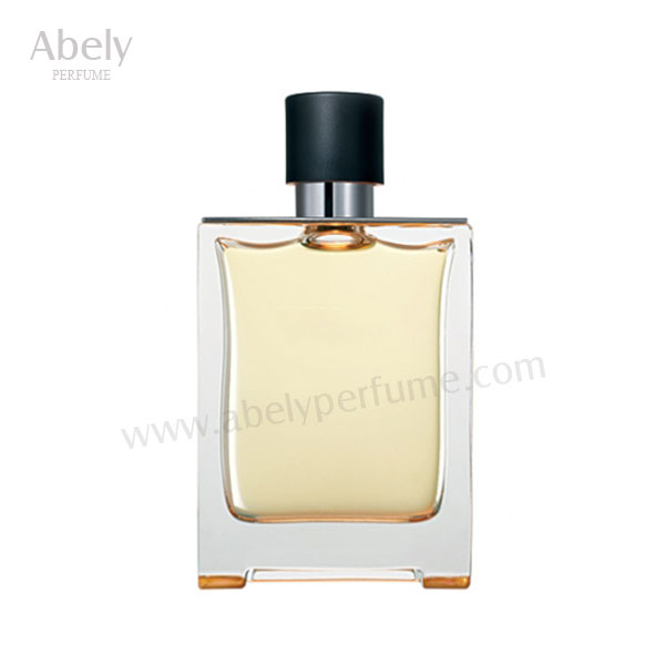 3.4fl. Oz Luxury Aluminum Cap Decorative Glass Perfume Bottle