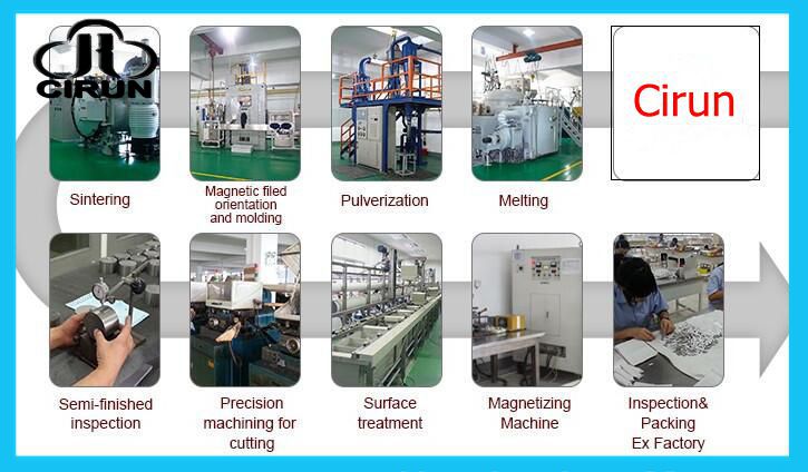 China Manufacturer Super Strong High Grade Rare Earth Sintered Permanent 56c Frame DC Motors Magnets/NdFeB Magnet/Neodymium Magnet