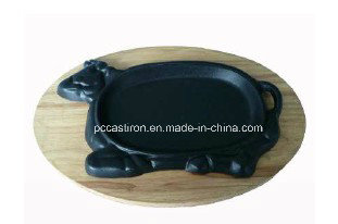 Cast Iron Baking Pan with Cow Shape