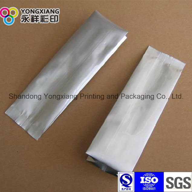 Side Gusset Aluminum Foil Packaging Green Tea Bag