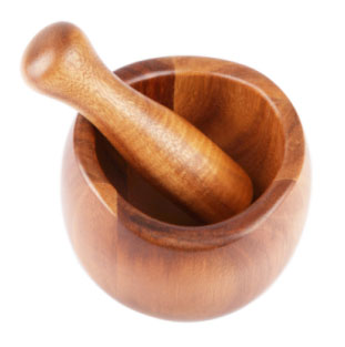 Wood Manual Mashed Garlic Pestle