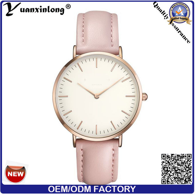 Yxl-581 Luxury Quartz Custom Watch Leather Stainless Steel Branded Fashion Women Vogue Ladies Watches