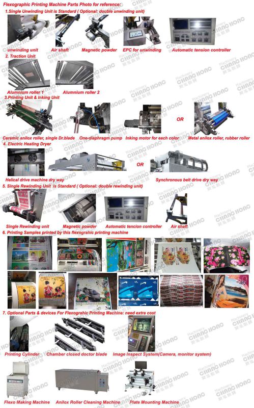 PP Woven Bag Flexo Printing Machine (CE)