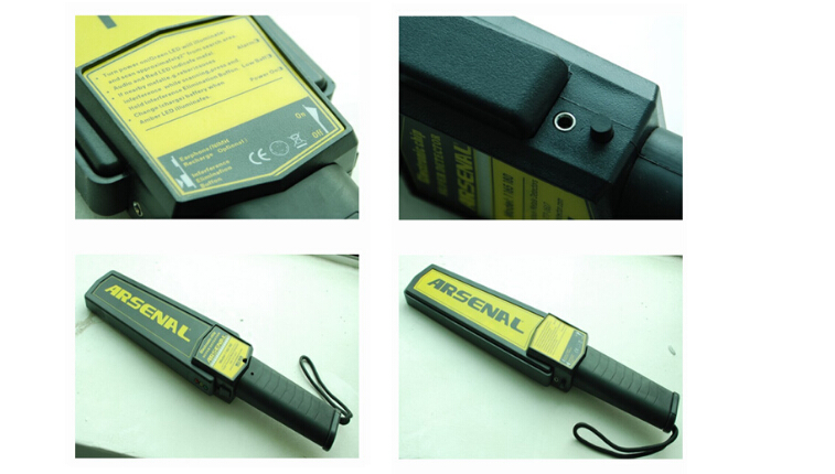 Low-Power Consumption High Sensitivity Hand Held Metal Detector