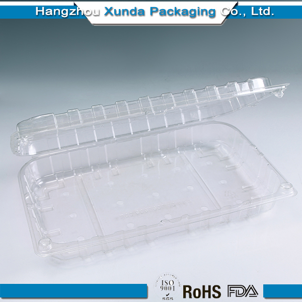 Plastic Box for Fruit and Vegetable / Clear Plastic Fruit Storage Box