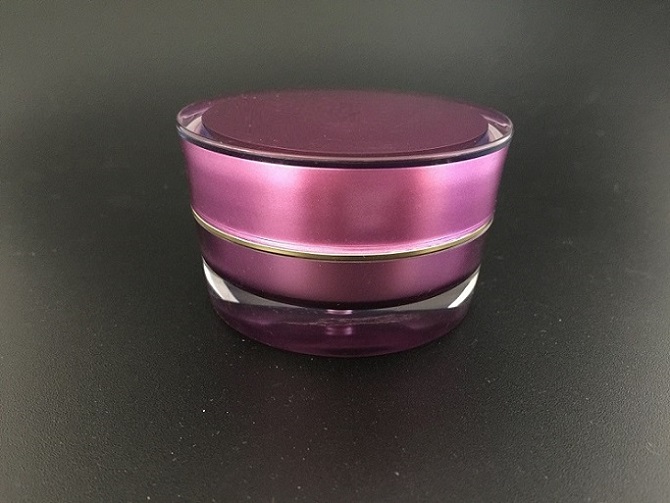 Luxury Acrylic Bottles/Round Cream Jars for Cosmetic Packaging