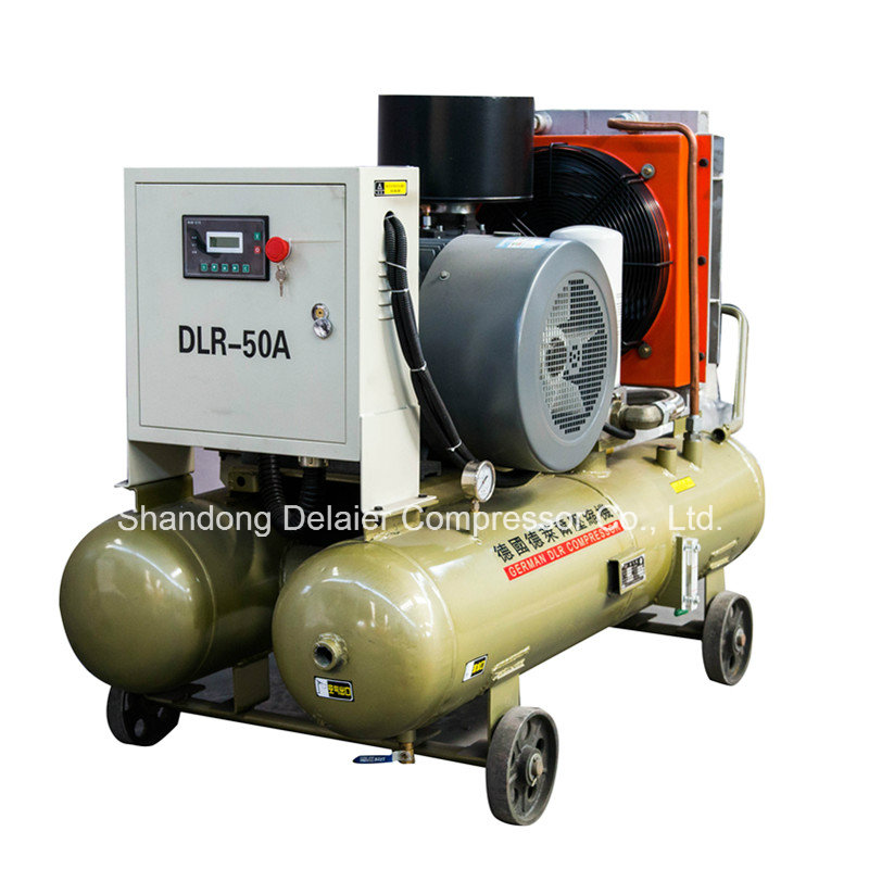 Dlr Portable Rotary Screw Compressor Screw Air Compressor Dlr-40aop