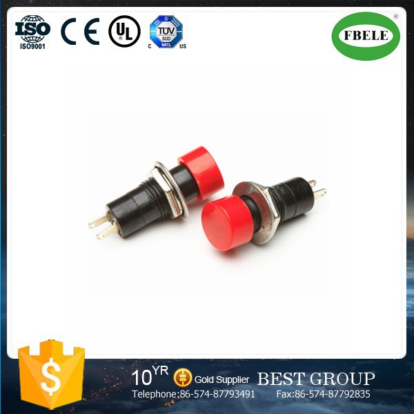 Pbs-16b Round Switch Switch Push Button Unlock Switch (FBELE)