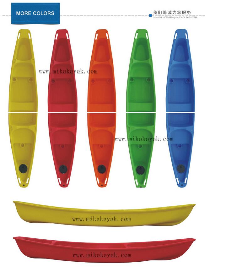 Fishing Sport Boat Kayak Sit on Top River Plastic Canoe