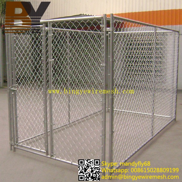 Welded Dog Cage Chain Link Dog Kennel