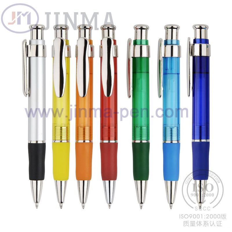 The Hot Promotion Gift Plastic Ball Pen Jm-2063b