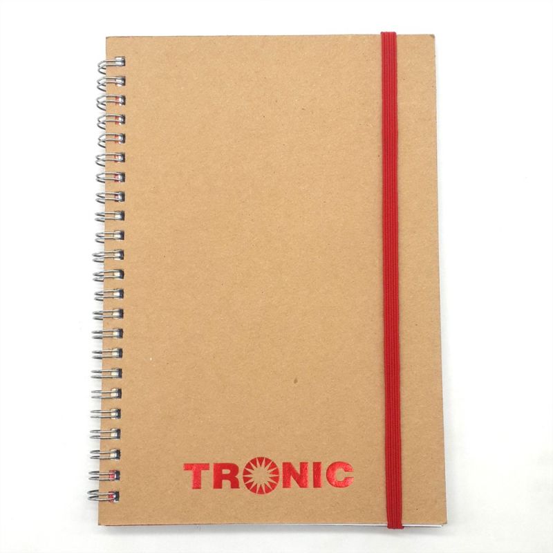 Professional Supplier Spiral Binding Notebook Spiral Notebook