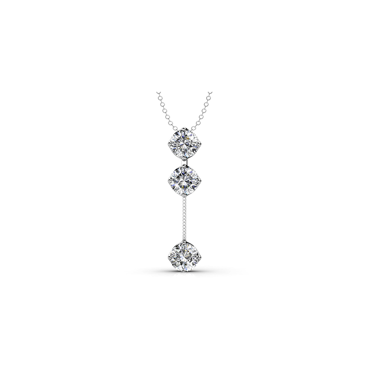 Destiny Jewellery Crystal From Swarovski Dazzling Pendant & Necklace