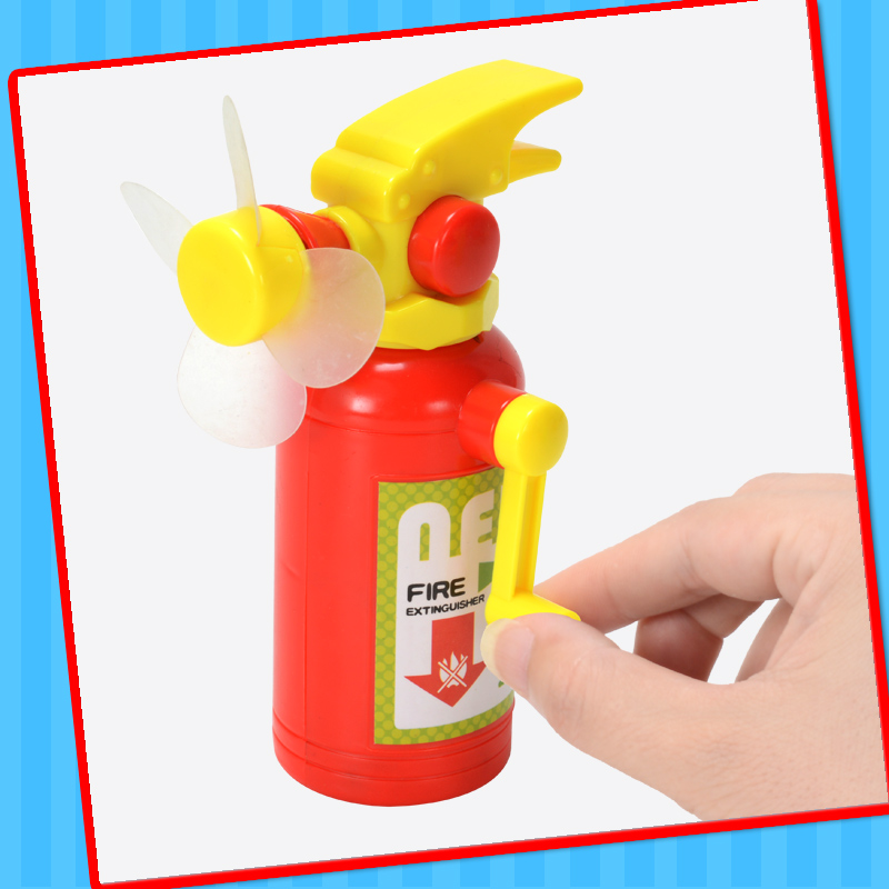 Plastic Extinguisher Fan Toy with Candy