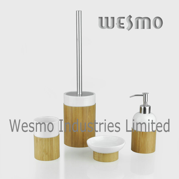 Bamboo and Porcelain Bath Accessory (WBC0612A)