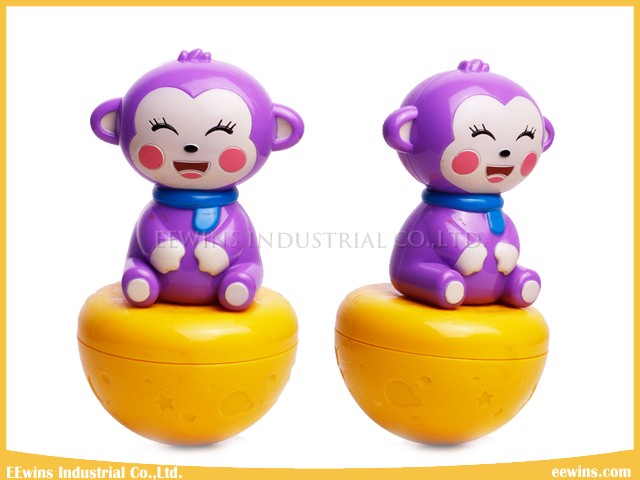 Funny Toys Happy Circus Toys Tumbler Monkey for Babies