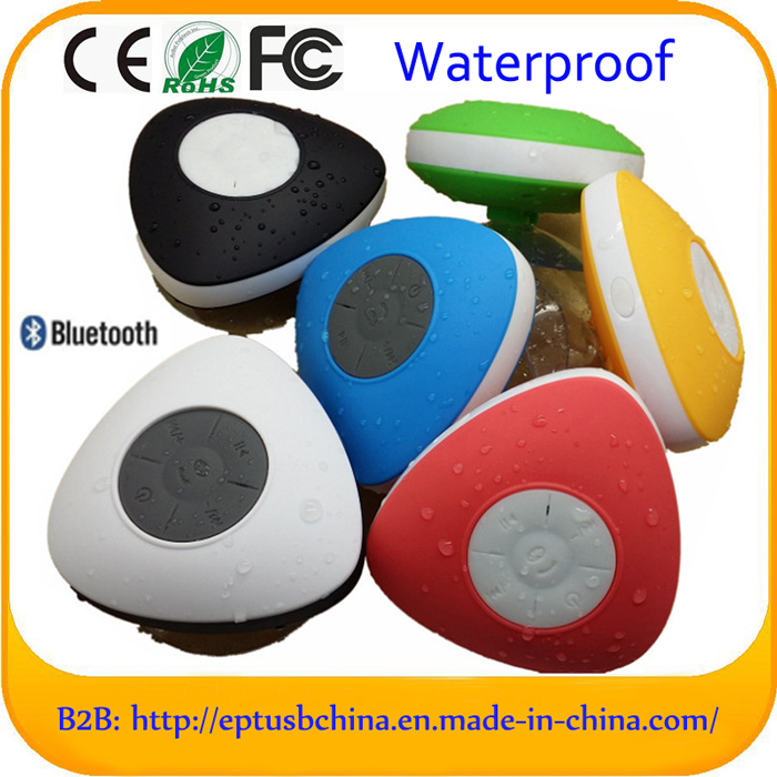 New Triangle Waterproof Wireless Mini Bluetooth Speaker Sound Box with 400 mAh