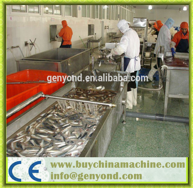 Full Automatic Canned Fish Processing Machinery