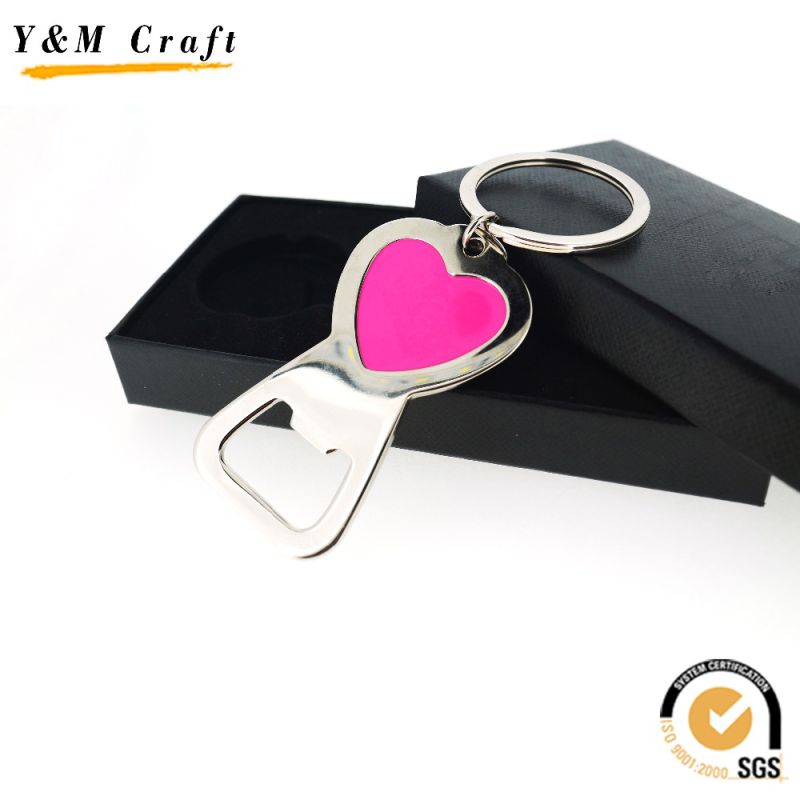 Promotional Gift Custom Keychain Metal Beer Bottle Can Opener