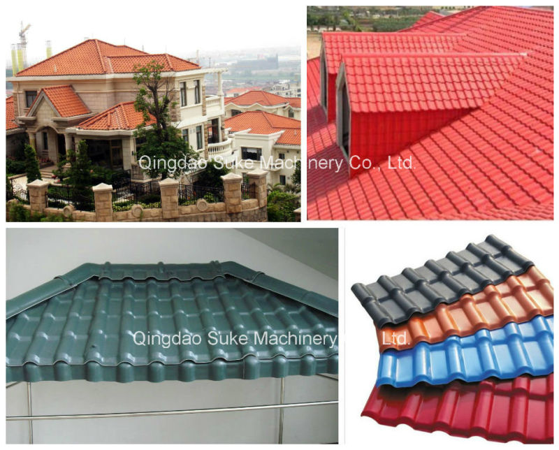 PVC Glazed Roof Tile Production Extrusion Line