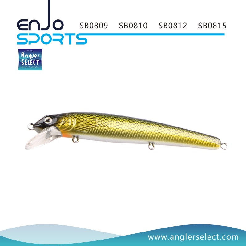 Angler Select Fishing Tackle Stick Bait with Vmc Treble Hooks (SB0810)
