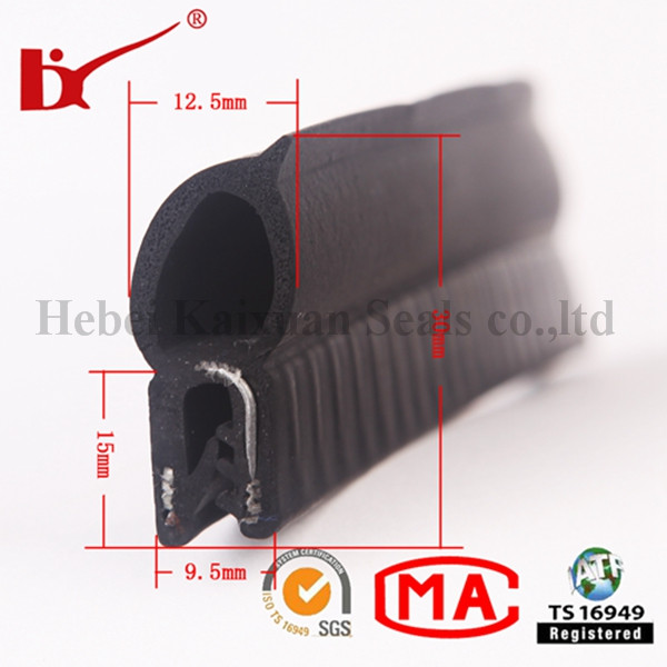 Car Accessories Extruded Rubber Strips for Door