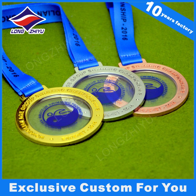 Wholesale Cheap Blank Metal Medal with Epoxy Your Logo