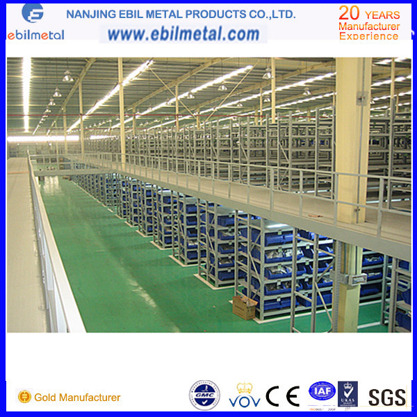 Mezzanine Floor Platform / Attic Type Multi-Tier Compounding Platform Rack System