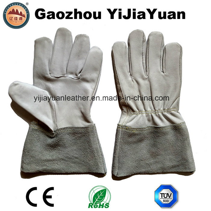 Top Grade Goat Leather Protective TIG Welding Hand Gloves